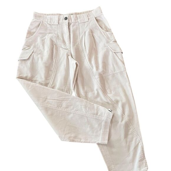 Coach Cream Corduroy Utility Cargo Pants - Picture 3 of 8